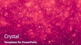  Presentation with hearts - Presentation theme enhanced with fairy dust - glowing pink hearts background background and a violet colored foreground