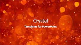  Presentation with dragonfly orange - Cool new presentation design with fairy dust - orange bokeh background backdrop and a crimson colored foreground