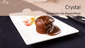  Presentation with dust - PPT layouts featuring fairy dust - sticky toffee with dattels caramel background and a lemonade colored foreground