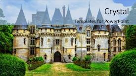  Presentation with fairy tale - Cool new slides with fairy tale castles of france backdrop and a  colored foreground