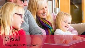  Presentation with children story - Audience pleasing slides consisting of fairy tale from story book backdrop and a red colored foreground