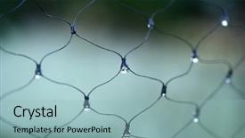  Presentation with ice - PPT layouts with fairylights - close up of droplets background and a light blue colored foreground