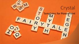  Presentation with folklore - Audience pleasing presentation consisting of fairytale-story-myth-and-legend backdrop and a gold colored foreground