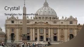  Presentation with vatican - Amazing presentation having faith peter - vatican backdrop and a  colored foreground