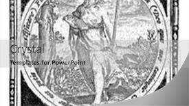  Presentation with cross faith - Presentation design with faith-with-cross-and-bible background and a light gray colored foreground