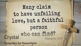  Presentation with top 150 - Presentation theme having faithful person who can find background and a  colored foreground