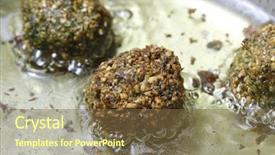  Presentation with frying - PPT layouts having august twilight at the walls background and a  colored foreground.