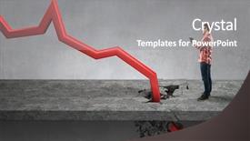  Presentation with fall - PPT layouts enhanced with fall and depreciation mixed media background and a gray colored foreground