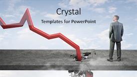  Presentation with fall - Presentation theme enhanced with fall and depreciation mixed media background and a  colored foreground