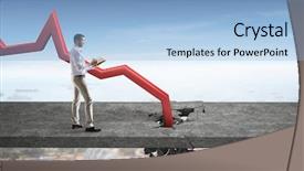  Presentation with fall - Audience pleasing presentation theme consisting of fall and depreciation mixed media backdrop and a light blue colored foreground