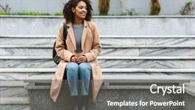  Presentation with lactation young woman breastfeeding - Cool new theme with fall college - cheerful young african woman wearing backdrop and a dark gray colored foreground