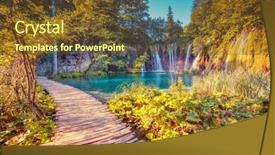  Presentation with vintage lakes - Amazing presentation having fall color - majestic view on turquoise water backdrop and a tawny brown colored foreground