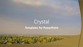  Presentation with october - Slide set enhanced with fall-colors-under-wildfire-smoke background and a gray colored foreground