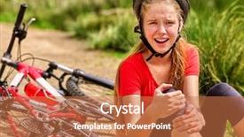  Presentation with rides - Amazing slides having fall knees - bikes cycling girl girl rides backdrop and a coral colored foreground