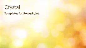 Presentation with sunny fall - Cool new slide deck with fall season - autumn background with sunny rays backdrop and a cream colored foreground