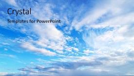  Presentation with blue sky at cook islands - Amazing presentation theme having fall skies space - blue sky background with tiny backdrop and a light blue colored foreground