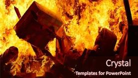  Presentation with burning paper - Slides having fallas popular fest burning cartoon paper mache figures on march 19 th yearly background and a wine colored foreground