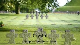  Presentation with rouen haute normandy france - Slides enhanced with fallen hero - german military cemetery normandy france background and a yellow colored foreground