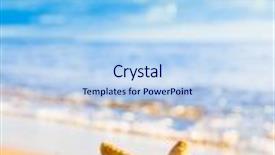  Presentation with heaven - Beautiful presentation theme featuring fallen star dropped from heaven backdrop and a sky blue colored foreground