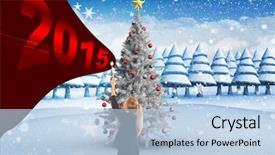  Presentation with heaven - Slides with falling heaven - businesswoman pulling a chain background and a  colored foreground