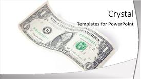  Presentation with wave - Cool new presentation with falling heaven - paper currency wave backdrop and a white colored foreground