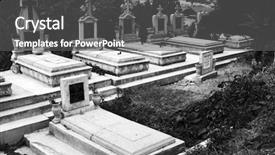  Presentation with heaven - Audience pleasing presentation consisting of falling heaven - shrines backdrop and a dark gray colored foreground