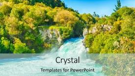  Presentation with new river valley virginia - Beautiful slide deck featuring falls on waikato river new backdrop and a soft green colored foreground