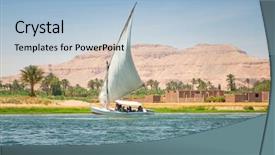  Presentation with nile egypt - Slide set consisting of procedure of face lifting surgery facelift in clinic background and a white colored foreground