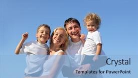  Presentation with broken family children sad - PPT theme having families search in my portfolio background and a light blue colored foreground