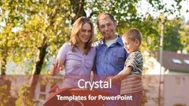  Presentation with work family - Slides enhanced with family - father and son - having background and a tawny brown colored foreground