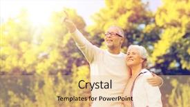  Presentation with family tourism - PPT layouts featuring family age tourism travel background and a lemonade colored foreground