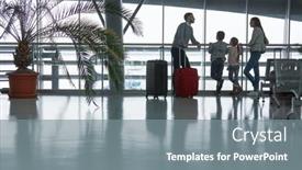  Presentation with wait - Theme enhanced with family-and-children background and a gray colored foreground