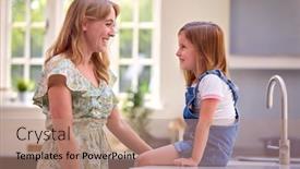  Presentation with family talking - 