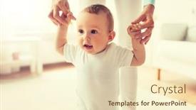  Presentation with help family - Cool new slides with family-child-childhood-and-parenthood backdrop and a lemonade colored foreground