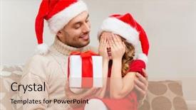  Presentation with winter family - Beautiful PPT theme featuring close up of colorful cooking ingredients with forest mushrooms olive oil and chilli peppers on concrete texture background top view border healthy food or diet nutrition concept backdrop and a light blue colored foreground