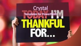  Presentation with today - Cool new slide deck with family counseling - today im thankful for card backdrop and a violet colored foreground