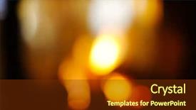  Presentation with triangle mosaic low polygonal abstract - Presentation theme having family fireside - abstract fireplace flame background background and a tawny brown colored foreground