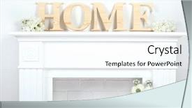  Presentation with islamic decorations decoration and motif - Audience pleasing slide deck consisting of family fireside - fireplace with beautiful decorations backdrop and a cool aqua colored foreground