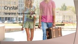  Presentation with married - Theme with family fortunes - just married couple with vintage background and a  colored foreground