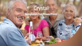  Presentation with deaf older - Amazing presentation design having sunset at lake chiemsee in germany europe backdrop and a gray colored foreground