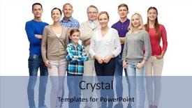  Presentation with gender - Cool new PPT theme with big brother - family gender generation and people backdrop and a teal colored foreground