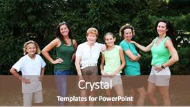  Presentation with generations - Beautiful slide deck featuring drops of resin on pine board macro shot backdrop and a gold colored foreground