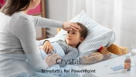  Presentation with family health - Beautiful PPT layouts featuring family-health-and-people-concept backdrop and a light blue colored foreground