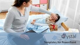  Presentation with family health - PPT layouts featuring family-health-and-people-concept background and a teal colored foreground