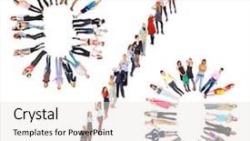  Presentation with symbol - Slide set having time for diet slimming weight background and a seafoam green colored foreground.