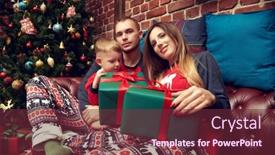  Presentation with happy birthday frame holiday - Amazing slide set having family-holidays-happy-parents backdrop and a tawny brown colored foreground