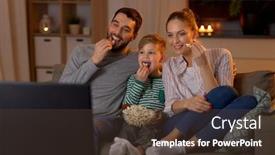  Presentation with family - Cool new presentation with family-leisure-and-people-concept backdrop and a tawny brown colored foreground