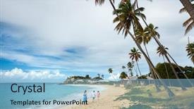  Presentation with kids - Beautiful PPT theme featuring family mother and kids enjoying backdrop and a  colored foreground