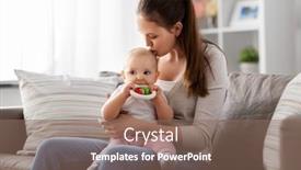  Presentation with motherhood - Amazing presentation having family-motherhood-and-people-concept backdrop and a  colored foreground