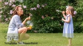  Presentation with motherhood - Slides enhanced with family-motherhood-and-people-concept background and a yellow colored foreground